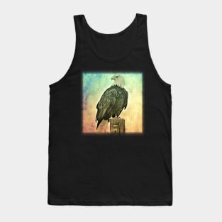 Eagle on a Pole Tank Top